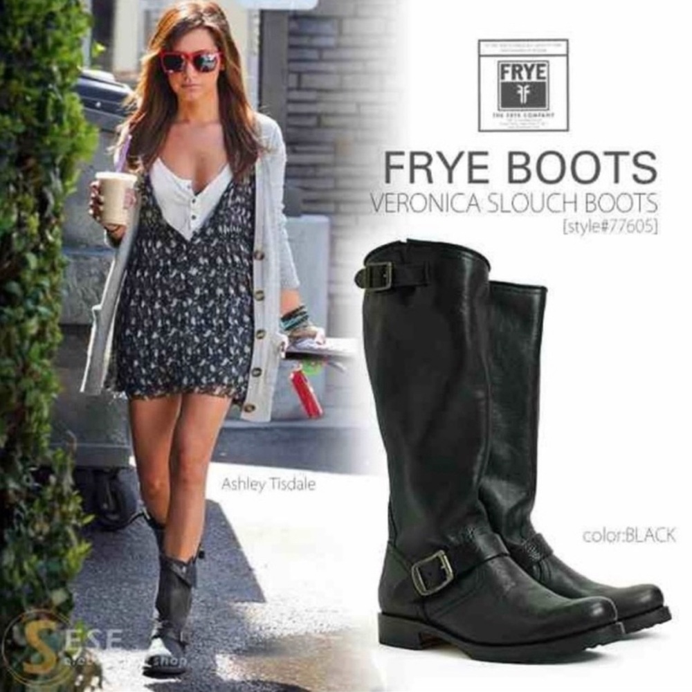 Frye VERONICA SLOUCH Boots sz8